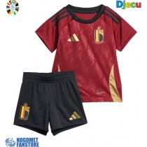 Belgija Domaci Dres za djecu EP 2024 Kratak Rukav (+ Kratke hlače)